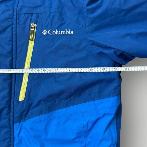 Columbia Omni-Tech Omni-Heat Insulated Jacket Men’s Size S Blue Waterproof - Picture 10 of 10